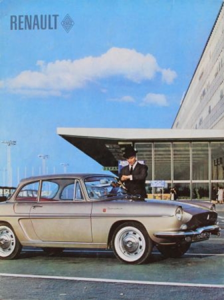 Renault Caravelle Modellprogramm 1960 Automobilprospekt (9033)